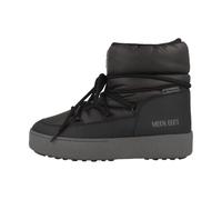 Moon Boot Ltrack Low Nylon WP Bottes d'hiver imperméables pour femme avec semelle intermédiaire légère, semelle en caoutchouc adhérente et design emblématique., Noir , 41 EU