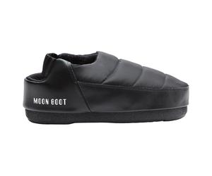 Moon Boot - Mules à brides matelassées - Femme - Chaussures - Noir - Taille: 37 EU