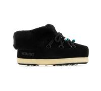 Moon Boot - Mules en daim à perles - Femme - Chaussures - Noir - Taille: 35 EU