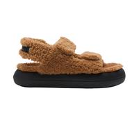 Moon Boot, Femme, Chaussures, Brun, Taille: 40 EU Sandales en peau lainée