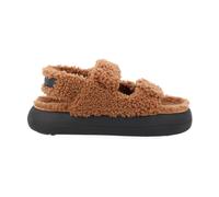 Moon Boot - Sandales en Shearling - Homme - Chaussures - Brun - Taille: 36 EU