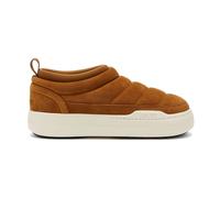 Moon Boot - Suede Slip-On Baskets - Femme - Chaussures - Brun - Taille: 40 EU
