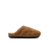 Moon Boot - Teddy Slipper - Femme - Chaussures - Brun - Taille: 39 EU