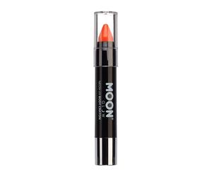 Moon Creations - Crayon néon corps et visage Moon Glow orange