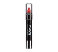 Moon Creations - Crayon néon corps et visage Moon Glow rouge