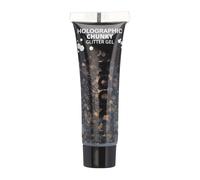 Moon Creations - Gel holographique à grosses paillettes Moon Glitter noir