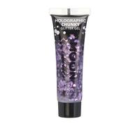 Moon Creations - Gel holographique à grosses paillettes Moon Glitter violet