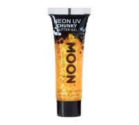 Moon Creations - Gel néon à grosses paillettes Moon Glow doré