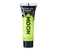 Moon Creations - Gel néon à grosses paillettes Moon Glow jaune