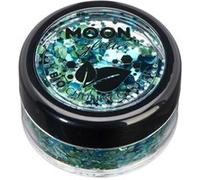 Moon Creations gros flocons de paillettes bio 10 gr Aquarium Bleu
