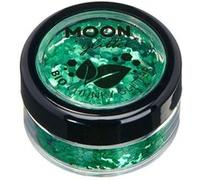 Moon Creations gros flocons de paillettes bio 3 gr vert Vert
