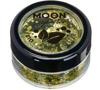 Moon Creations gros flocons pailletés bio 3 gr d'or Doré G