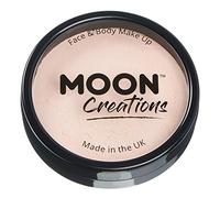 Moon Creations Maquillage professionnel visage et corps | Moules à gâteaux professionnels avec peinture colorée pour maquillage | pour enfants, adultes, festival, Halloween, peau pâle, 36 g