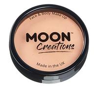 Moon Creations Maquillage professionnel visage et corps | Moules à gâteaux professionnels avec peinture colorée pour maquillage | pour enfants et adultes Festival Halloween Pêche 36 g