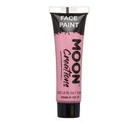 Moon CreationsTubes de peinture pour le visage et le corps | Peinture pour le visage prête à l'emploi | Sans cruauté |pour enfants, adultes, festivals, Halloween et plus encore, rose, 12 ml