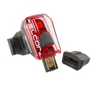 MOON Éclairage vélo arrière ALCOR Usb Noir TU