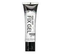 Moon Glitter Gel à paillettes Peel Off 50 ml - Apprêt adhésif cosmétique à paillettes pour le visage et le corps. Pour toutes les paillettes, y compris fines, épaisses, holographiques, irisées et bio
