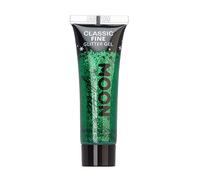 Moon Glitter - Gel brillant fin classique - 12ml - Vert - Pailleté pour visage.