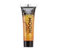 Moon Glitter - Gel brillant fin iridescent - 12ml - Orange - Pailleté pour visage.