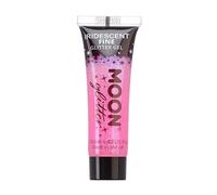 Moon Glitter - Gel brillant fin iridescent - 12ml - Rose - Pailleté pour visage.