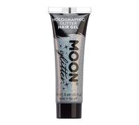 Moon Glitter - Gel capillaire à paillettes holographique - 20ml - Argent