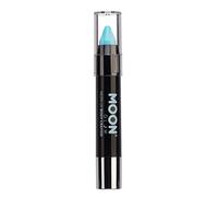 Moon Glow Bâton de peinture UV néon, pastel corporel pour le visage et le corps, bleu pastel