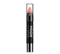 Moon Glow Bâton de peinture UV néon, pastel corporel pour le visage et le corps, Corail Pastel