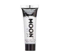 Moon Glow Neon Peinture UV pour visage et corps Blanc 12 ml (lot de 1)