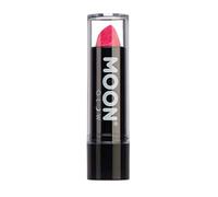 Moon Glow Neon UV Glitter Rouge à lèvres - Rouge à lèvres coloré fluo brillant - Brille sous les rayons UV, rose vif, 5 g (lot de 1)