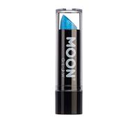 Moon Glow Neon UV Glitter Rouge à lèvres - Rouge à lèvres coloré Neon Glitter - Brille sous les rayons UV, Bleu, 5 g (Pack de 1)