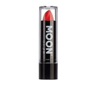 Moon Glow Neon UV Glitter Rouge à lèvres - Rouge à lèvres coloré Neon Glitter - Brille sous les rayons UV, Rouge, 1 pièce (Pack de 1)