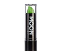 Moon Glow Neon UV Glitter Rouge à lèvres - Rouge à lèvres coloré Neon Glitter - Brille sous UV, Vert, 1 pièce (Pack de 1)