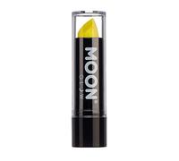 Moon Glow Neon UV Glitter Rouge à lèvres- Rouge à lèvres de couleur néon brillant - Brille sous les rayons UV, Jaune