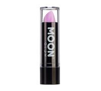 Moon Glow Neon UV Rouge à lèvres - Rouge à lèvres couleur néon brillant - Brille sous les rayons UV, Lilas pastel, 19 g (lot de 1)