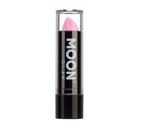 Moon Glow Neon UV Rouge à lèvres - Rouge à lèvres couleur néon brillant - Brille sous les rayons UV, rose pastel, 1 pièce (lot de 1)