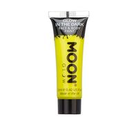 Moon Glow Peinture Brillent dans le noir pour le visage et le corps - Phosphorescente - Charge to Glow, Jaune, 12 ml