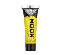 Moon Glow - Peinture fluo UV intense jaune visage & corps 12 ml