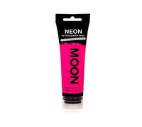 Moon Glow Supersize Neon UV Peinture visage et corps - avec applicateur éponge, Rose foncé, 75 ml