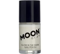 Moon Glow Vernis à ongles phosphorescent - Vernis à ongles invisible phosphorescent, 10 ml (lot de 1)