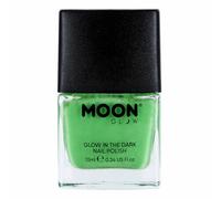 Moon Glow Vernis à ongles phosphorescent - Vernis à ongles phosphorescent, vert, 10 ml (lot de 1)