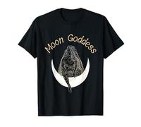 Moon Goddess, Tarot Card her Triple Moon Wiccan Pagan T-Shirt