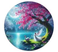 Moon Lake Puzzle pour Adultes De Qualité Supérieure Difficile Et Plaisir De Montage Décoration Moderne Jeu Cadeau Unique 1000pcs (67.5x67.5cm)
