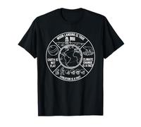 Moon Landing Changement Climate Change Evolution is True Science T-Shirt