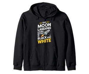 Moon Landing Hoax Conspiracy Faux canular de Lune Sweat à Capuche