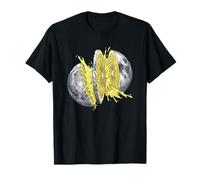 Moon Lemon Slice Fresh Juice Splash - Art Spatial surréaliste T-Shirt