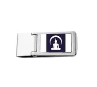 Moon Light Shining Knowledge Porte-monnaie fin en acier inoxydable