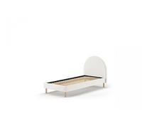 Vipack Lit pour enfant en bois + sommier Moon - 90 x 200 cm - MNBE9014