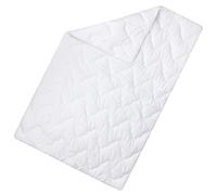 Moon -Luxury Couette toutes saisons en 100 % satin de coton lavable à 95° (140 x 200 cm)