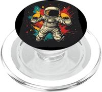 Moon Mission Knockout avec ce boxer astronaute PopSockets PopGrip pour MagSafe
