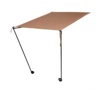 Moon - Pare-soleil avec protection UPF50 Plus réglable en polyester 420D pour chaises pliantes Helinox - Cadre en aluminium léger - Housse stable - Kaki - 47,5 x 6 x 6 cm - Kaki